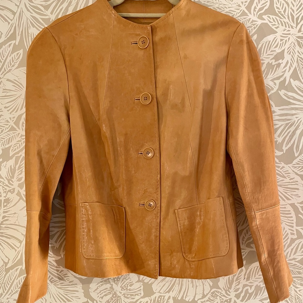 Lafayette 148 New York | Genuine Leather Jacket